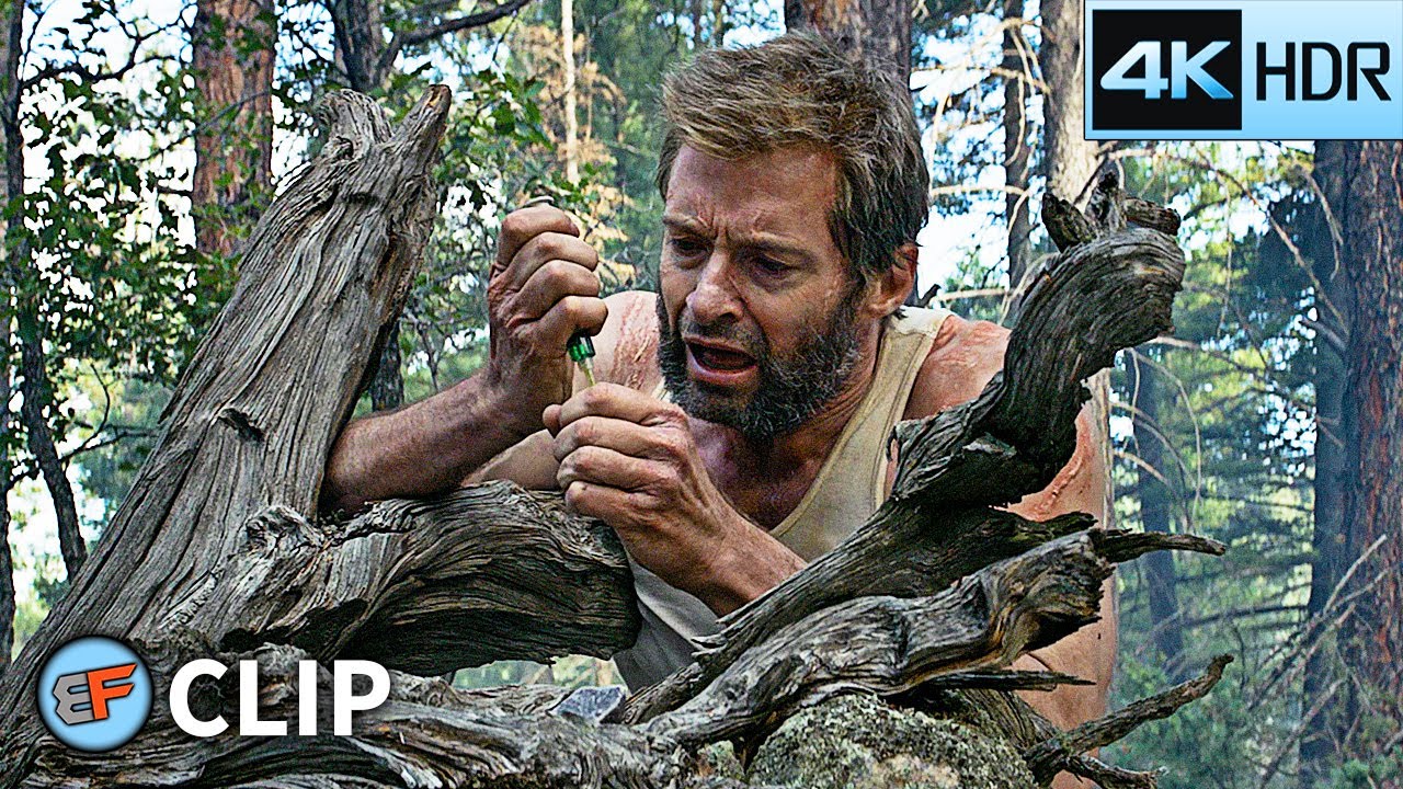 Wolverine Injected Wolverine Injects the Serum Scene | Logan (2017) 4K HDR Movie Clip ...