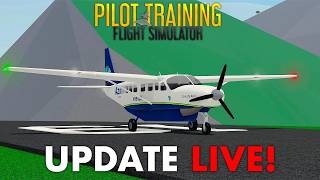 🔴 PTFS PLANESPOTTING LIVE 🔴 [VIEWERS CAN JOIN] Pilot Training Flight Simulator Roblox.