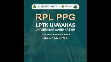 Video Tutorial Pengisian RPL LPTK UNWAHAS