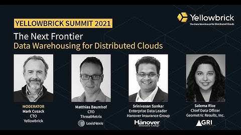 The Next Frontier: Data warehousing for distributed clouds