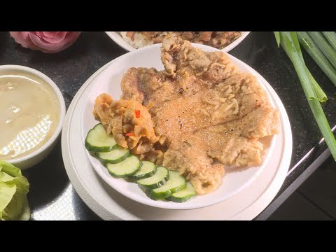 排骨飯-台灣美食 │Rice with Pork Chop-Taiwanese Food