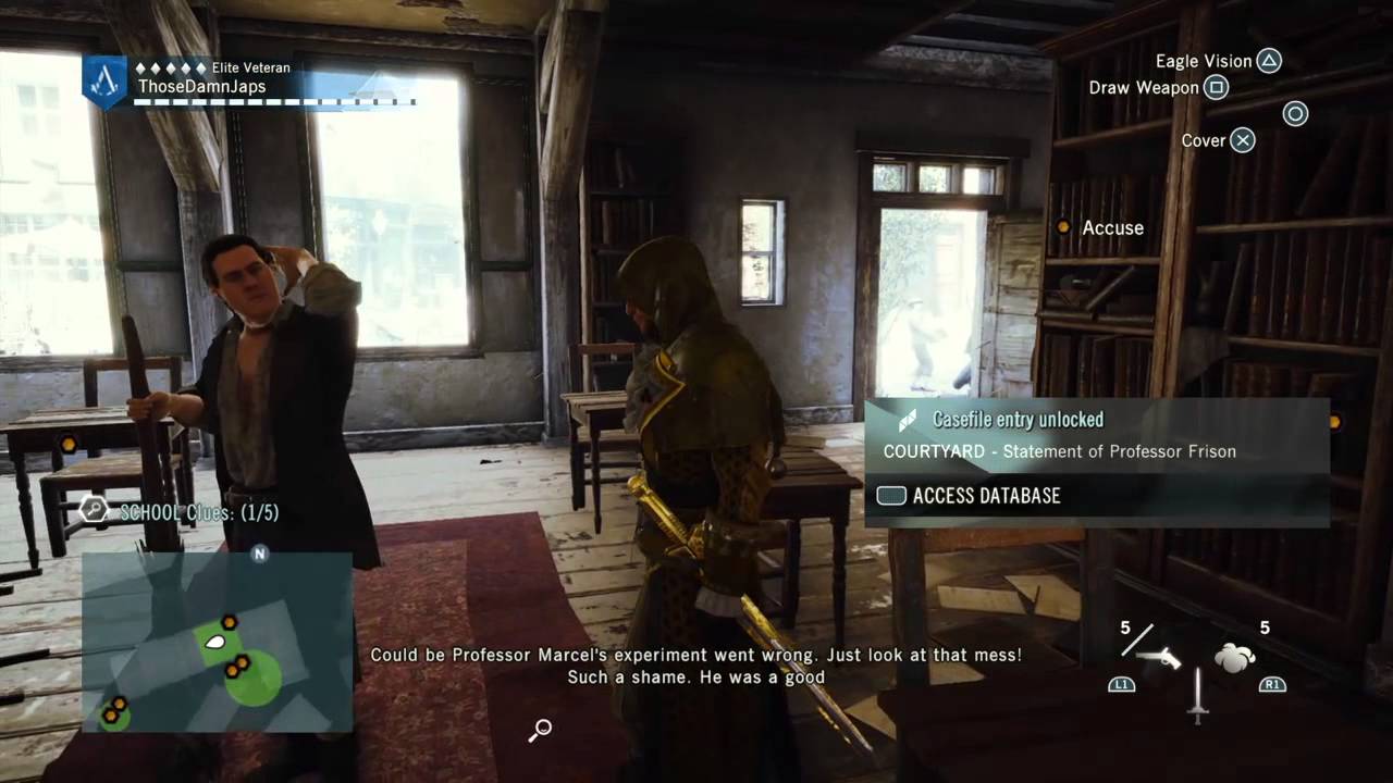 Assassin's Creed® Unity The Hand of Science Walkthrough - YouTube