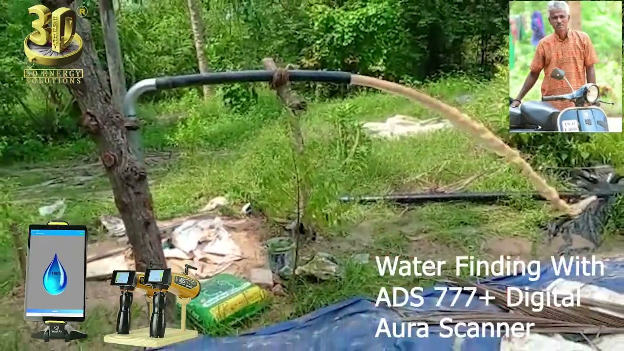 Expert Review || Water Finding With ADS 777+ Digital Aura Scanner in Tamil Nadu ||3D Energy Solution