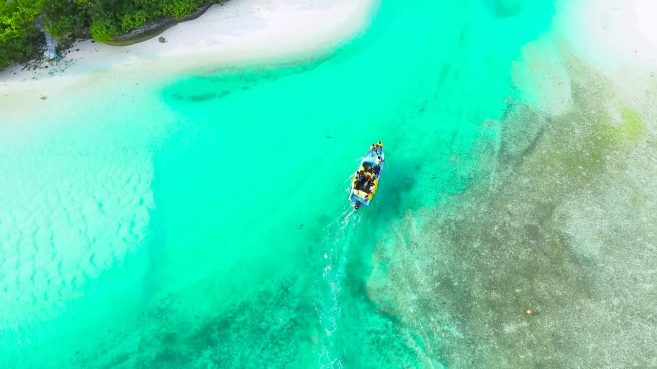Maldives in Drone view YouTube