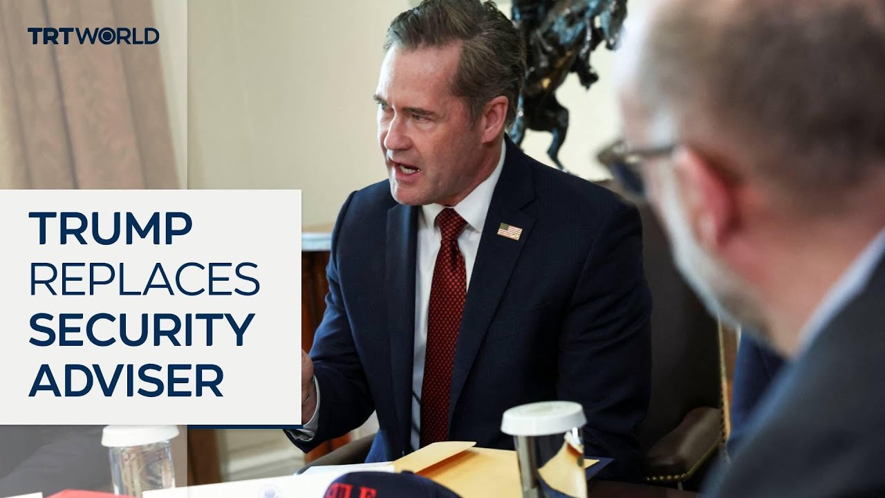 White House national security adviser Mike Waltz dismissed