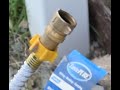 Camco Brass Marine/RV Water Pressure Regulator – Protects RV Kitchen Small Appliances, Plumbing & Ho