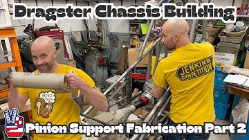 Dragster Chassis Building - Pinion Support Fabrication Part 2 #fabrication