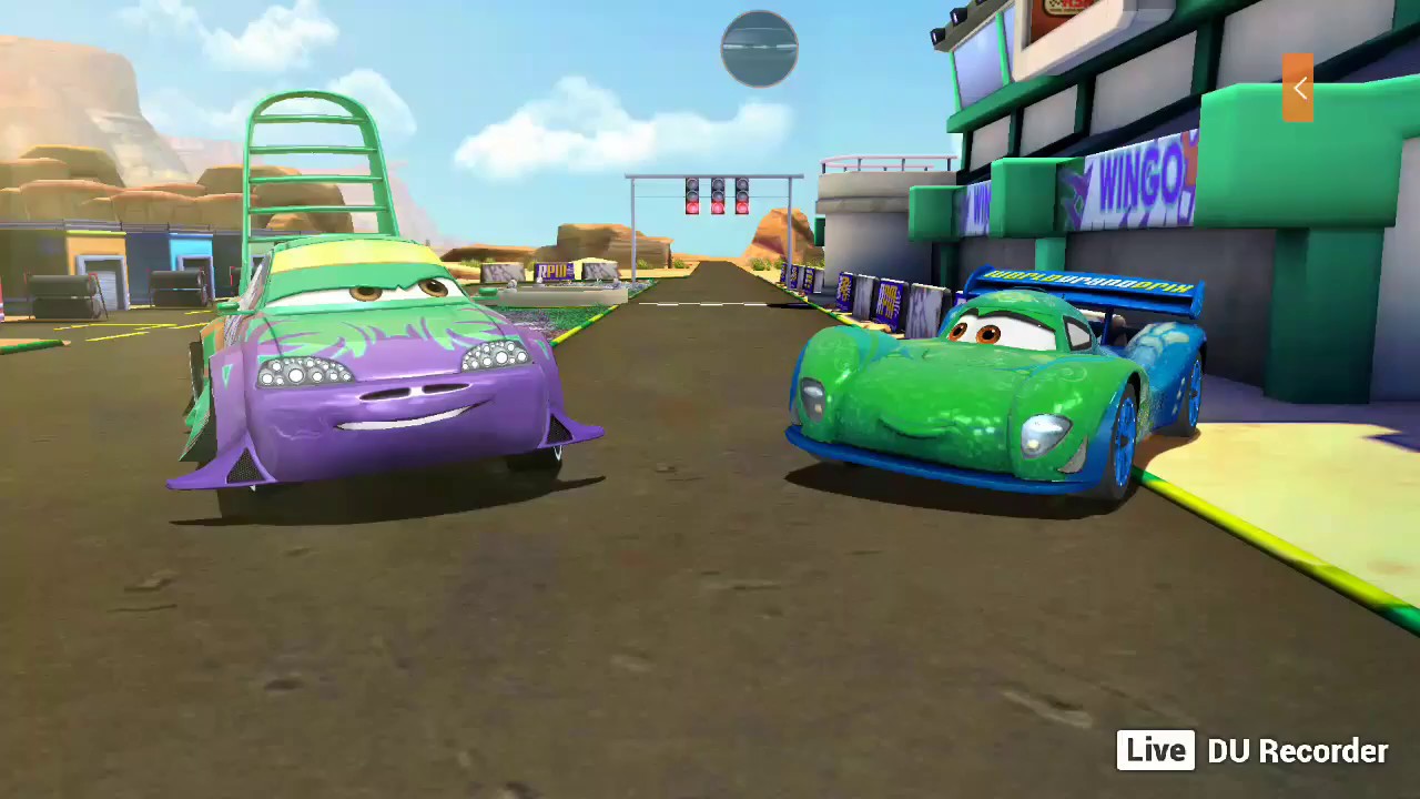 ディズニー カーズ ウィンゴのレース 後半 Youtube