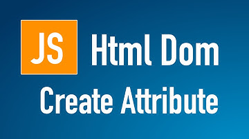 Learn JS HTML Dom In Arabic #32 - Document - Create Attribute
