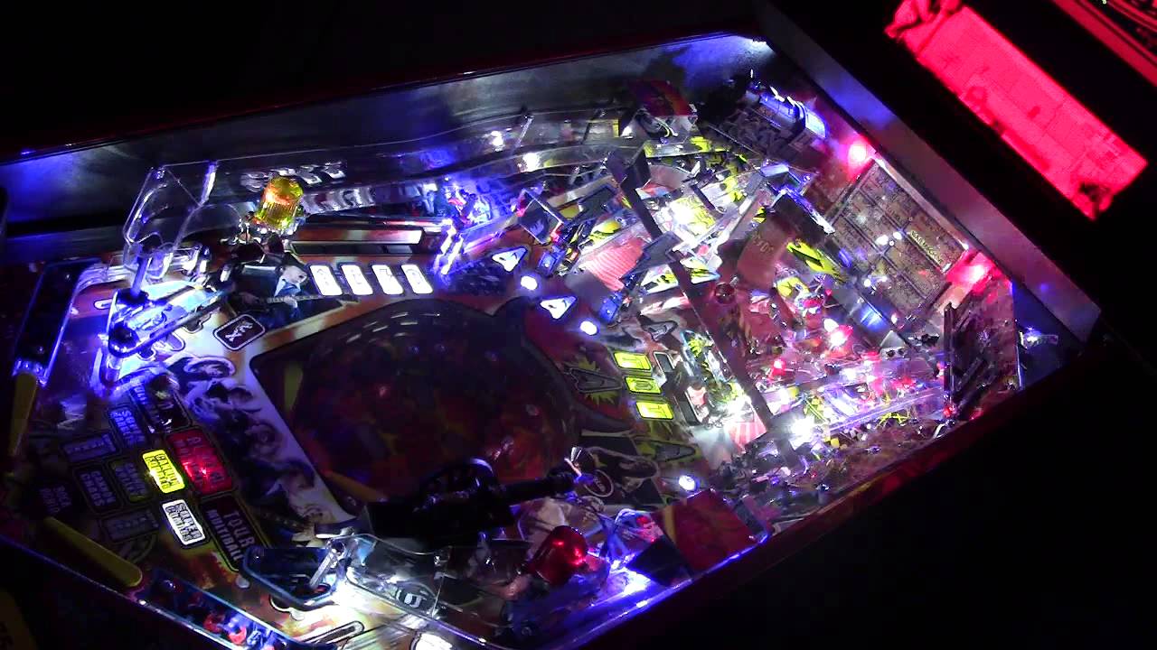 AC/DC Premium Luci Pinball Machine HD - YouTube