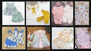 Baby Girl 💝 Unique Dressed/summer 🏝️ season Baby Girl Frock Design Ideas/ different styles