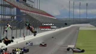 accidente rfactor crash rfactor