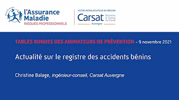 Comment mettre en place un registre des accidents bénins ?