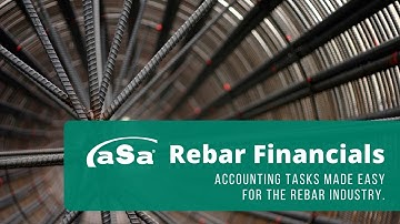 aSa Rebar Software: Rebar Financials