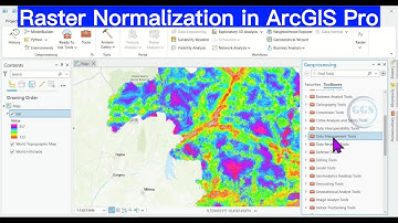 Rastergegevens normaliseren in ArcGIS Pro