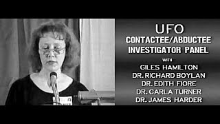 Dr. Karla Turner and an investigator panel discusses the alien abduction phenomenon, Las Vegas, 1993