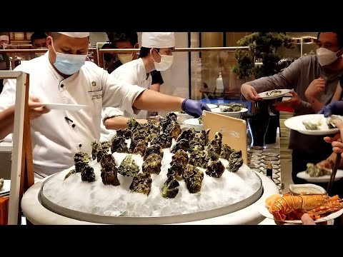 Malaysia's must-try seafood buffet at Lemon garden cafe, Kuala Lumpur! Korean foodie food review