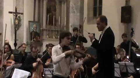 Valerio Scarano (15 years old) Saint-Saens with Or...
