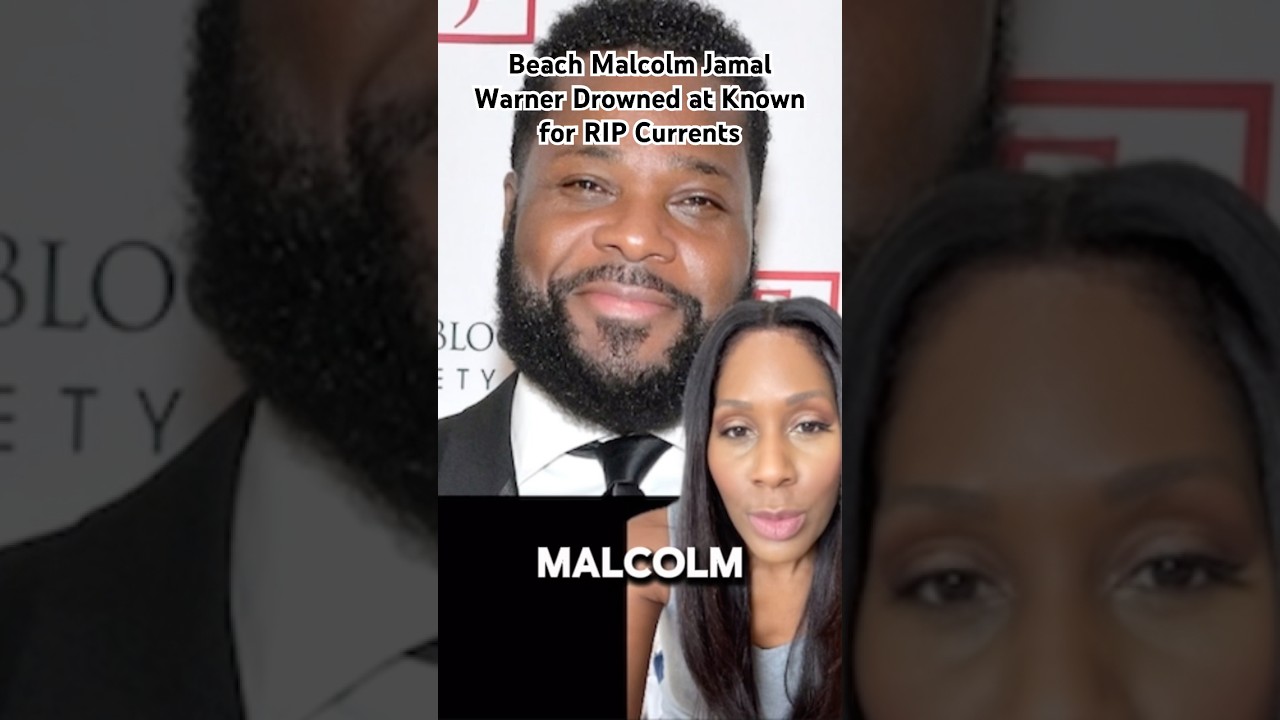 BEACH WHERE MALCOLM JAMAL WARNER DROWNED KNOWN FOR RIP CURRENTS! 🌊 #shortsfeed #shortsvideo #shorts
