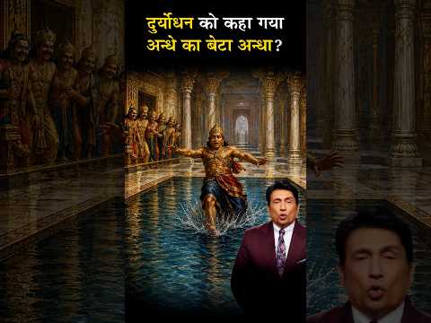 क्या दुर्योधन को कहा गया था अन्धे का बेटा अन्धा? | शेखर जी का गपड़चौथ