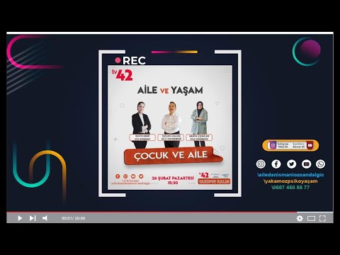 Aile ve Yaşam / Çocuk ve Aile / Özcan Dalgıç / Merve Çiçekler / Rukiye Demir