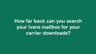 Ivans Exchange: Navigating Mailbox Search Range for Carrier Downloads