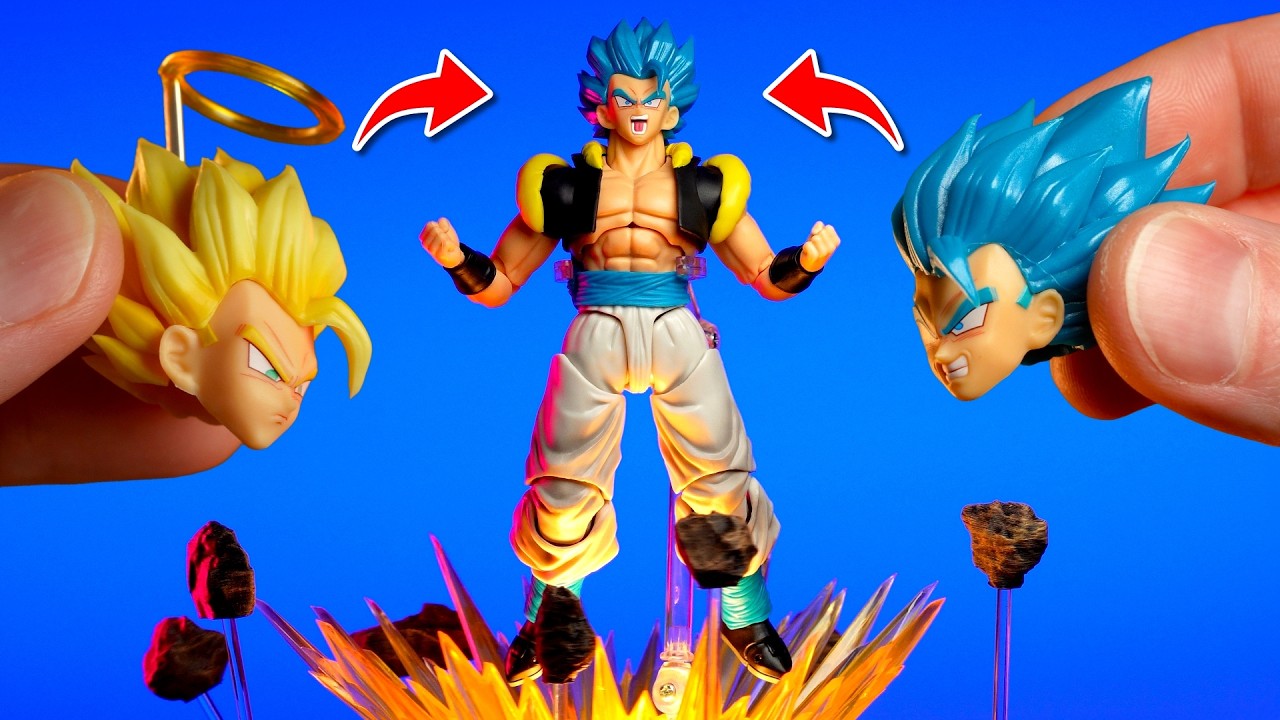 You get THREE Gogetas in ONE figure | Demoniacal Fit - YouTube