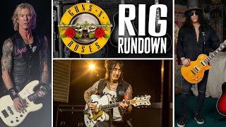 Rig Rundown - Guns N' Roses' Slash, Duff McKagan & Richard Fortus