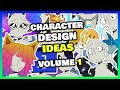 CHARACTER DESIGN IDEAS - VOL 1 - Compilation of YouTube Shorts by Mustard Magician