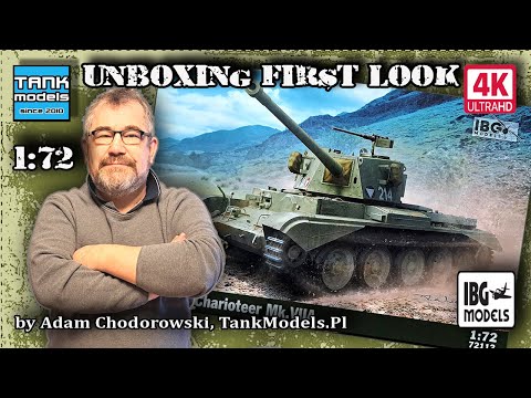 Video: IBG Models 72112 FV4101 Charioteer Mk.VIIA britský tank (1/72)