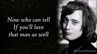 Saved By The Bell - Robin Gibb (Lyrics Video)