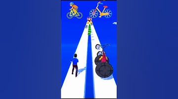 Big Cycle🚴Run 3D Gameplay #shorts #games #cycle #rungame