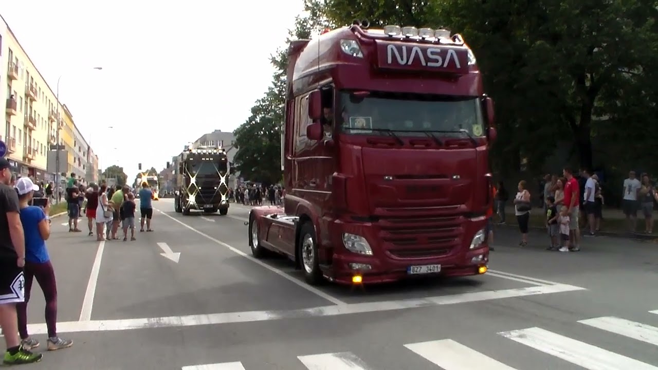 Truck sraz Zlín 2022 - sobota spanilá jízda,