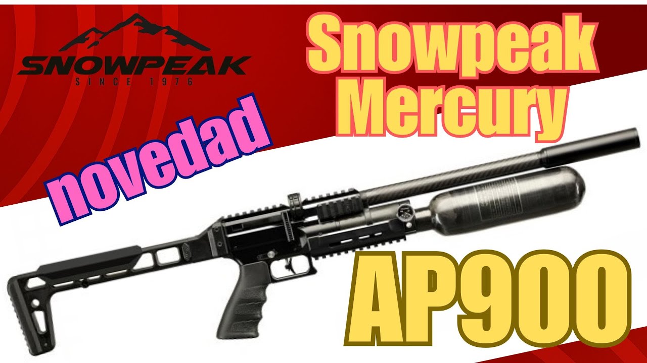 SNOWPEAK AP900 MERCURY La PCP mas divertida