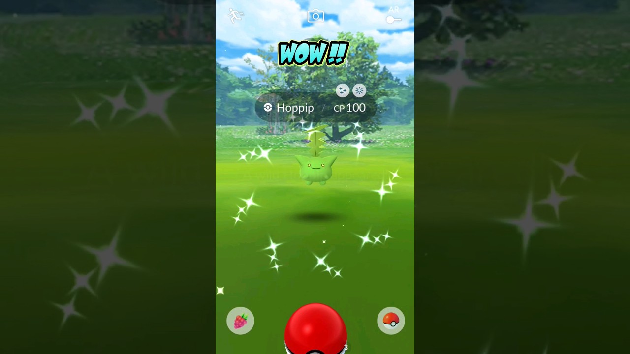 Getting LUCKY With Shiny Hoppip But This IV Cruse 😠