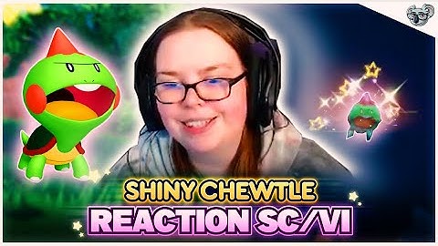 A festive shiny | Shiny Chewtle reaction | Pokémon Scarlet/Violet