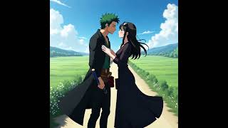 Robin And Zoro Beautiful Moment