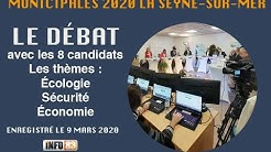 MUNICIPALES 2020 LA SEYNE Le grand débat avec les 8 candidats