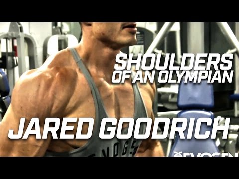 IFBB PRO Olympia Contender Jared Goodrich Trains Shoulders