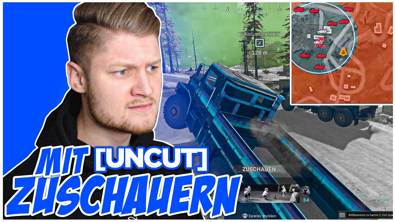 SPANNENDES LKW Endgame mit [UNCUT] ZUSCHAUERN auf der neuen Warzone Map! | Warzone als Zuschauer