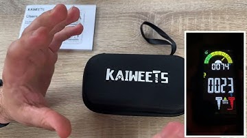 KAIWEETS Smart Multimeter Rechargeable Electrical Tester with Auto Ranging unboxing and instructions