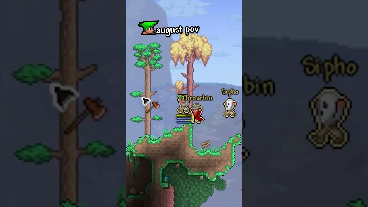 i challenged terraria's BEST speedrunner to beat me and my 9 youtube friends!  #terraria #gaming