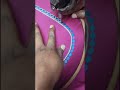 simple work machine #embroidery#blouse
