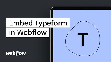 Embed Typeform into Webflow – Webflow tutorial