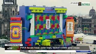 2026 FIFA World Cup | FIFA faces heat over Iran, ticket costs and visas
2026 FIFA World Cup | FIFA faces heat over Iran, ticket costs and visas 2026 FIFA World Cup | FIFA faces heat over Iran, ticket costs and visas