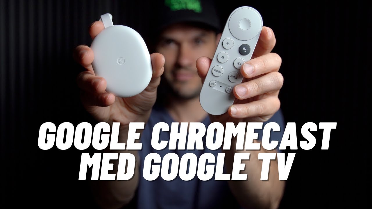 Google Chromecast med TV & Gennemgang - YouTube