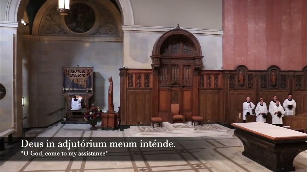 II Vespers and Benediction Cathedral of St. CeciliaDiocese of Omaha