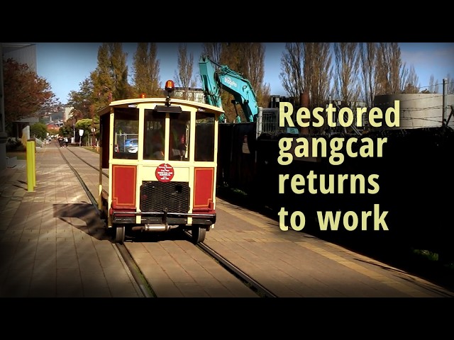 Restored gangcar returns to work