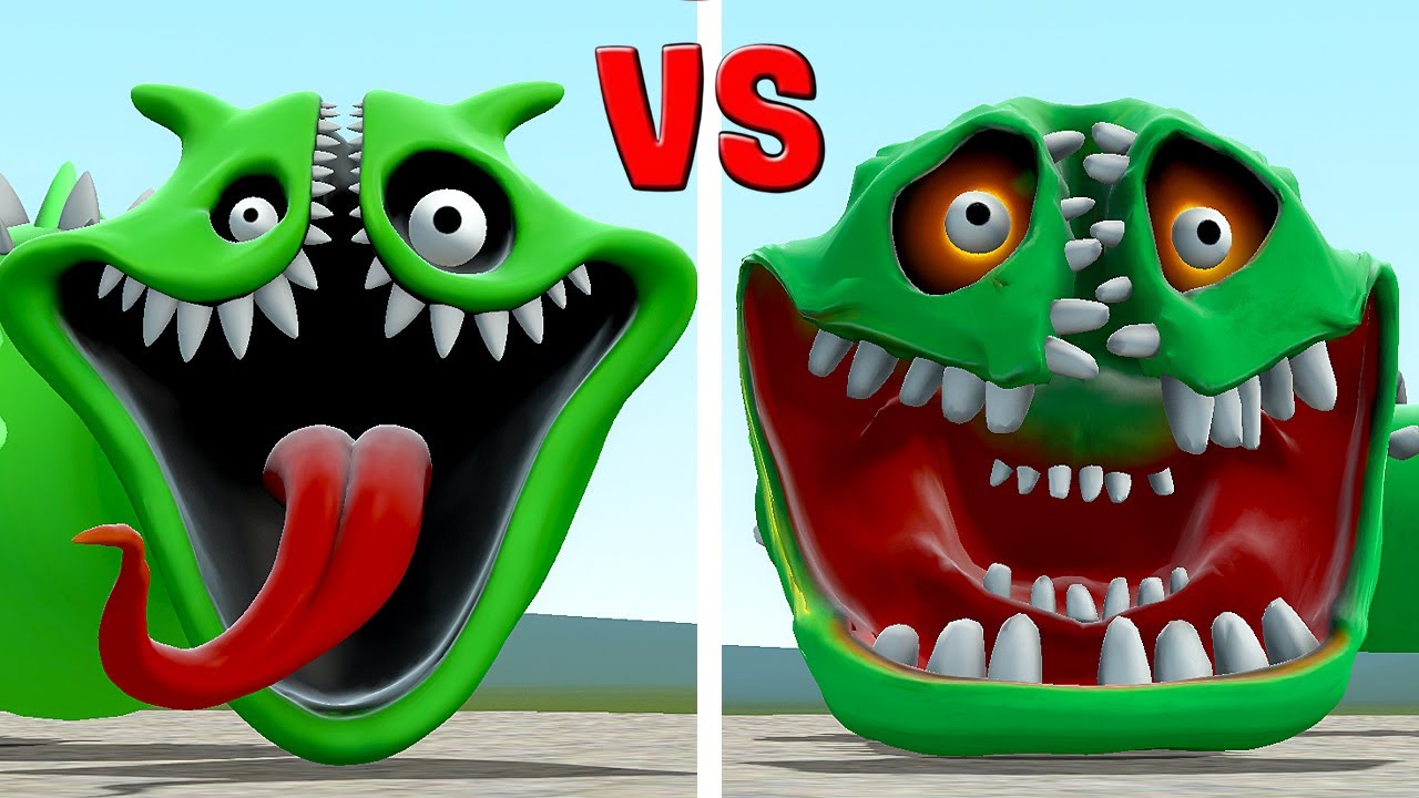 NEW ROBLOX HUNGRY WORM PHASE 3 VS ROBLOX HUNGRY SNAKE PHASE 3 In GMOD!