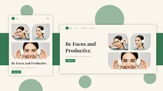 Crafting a Stunning Hero Section to Showcase Your Headphones Business using HTML, CSS, and JS